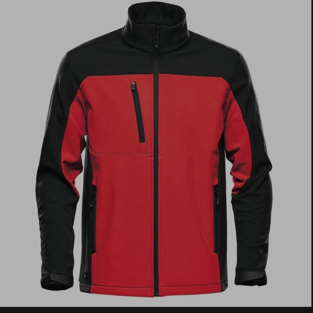 NWT Stormtech men’s style SFJ-2 Large Hybrid Fleece JACKET SHOWER PROOF